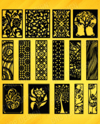15 DXF of Laser Cut -CNC Vector DXF-CDR - AI Art file