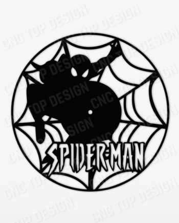 Spider-man watche design for CNC machine