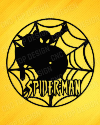 Spider-man watche design for CNC machine
