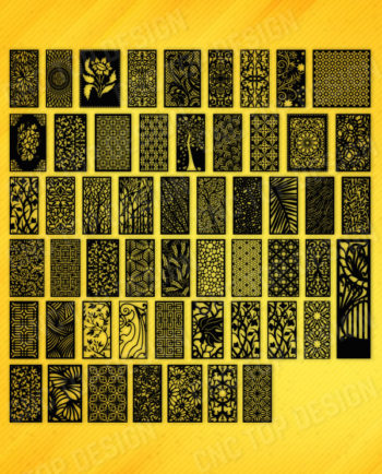 +50 DXF of Laser Cut -CNC Vector DXF-CDR