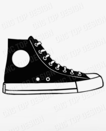 Fashion shoe files of CNC PLASMA ROUTER LASER, DXF - CDR - EPS - SVG - AI