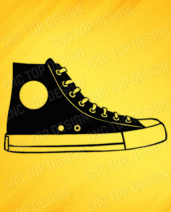 Fashion shoe files of CNC PLASMA ROUTER LASER, DXF - CDR - EPS - SVG - AI