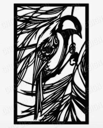 Bird Design files of CNC PLASMA LASER & ROUTER Cut - EPS AI SVG DXF CDR