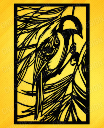 Bird Design files of CNC PLASMA LASER & ROUTER Cut - EPS AI SVG DXF CDR