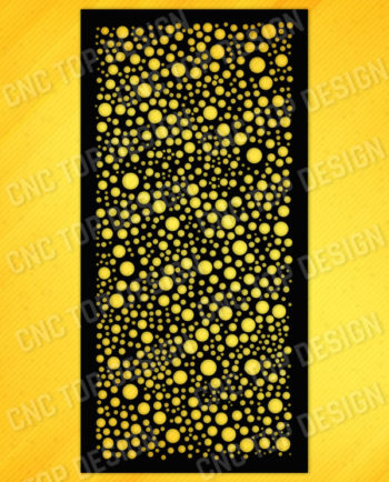 Abstract Decorative Privacy Screen Panel or Fence