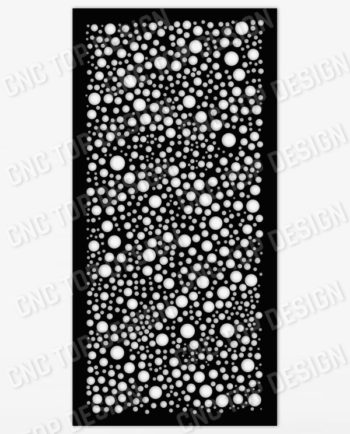 Abstract Decorative Privacy Screen Panel or Fence