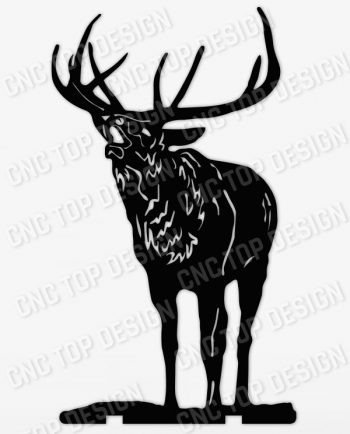 Deer Design file - EPS AI SVG DXF CDR
