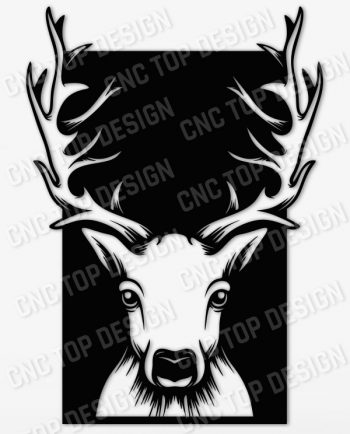 Deer head Design file - EPS AI SVG DXF CDR