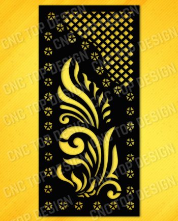 Pattern panel screen Design files - EPS AI SVG DXF CDR R00145