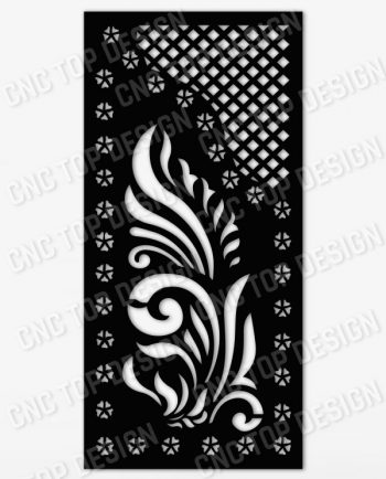 Pattern panel screen Design files - EPS AI SVG DXF CDR R00145