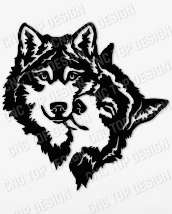 Two Wolves Design file - EPS AI SVG DXF CDR