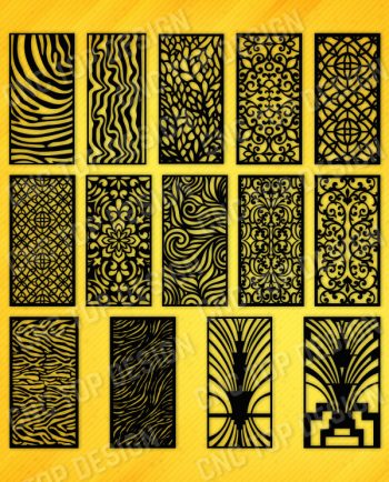 Panels Patterns And Scenes Decorative DXF SVG CDR EPS PNG AI P058