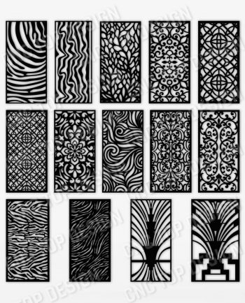 Panels Patterns And Scenes Decorative DXF SVG CDR EPS PNG AI P058