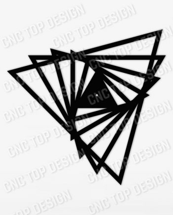 cnctopdesigncom-cnc-triangle-clock-156-1