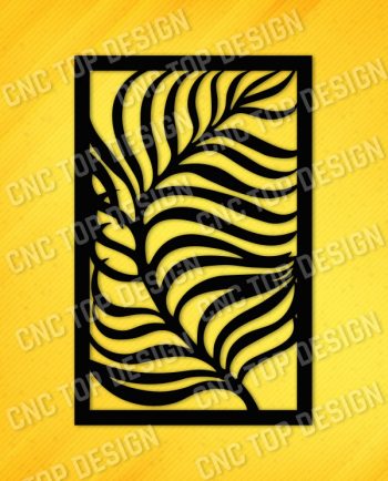 Leaf style gate Design files - DXF SVG EPS AI CDR