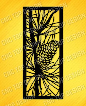 Panel Pattern Decorative DXF SVG CDR EPS PNG AI P093