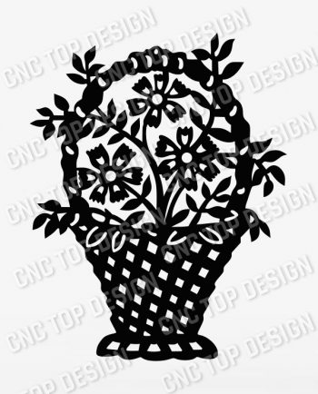 Bouquet of flowers Vector Design files - DXF SVG EPS AI CDR