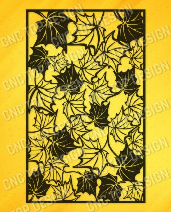 Leaf pattern decorative - DXF SVG CDR EPS PNG AI P0242