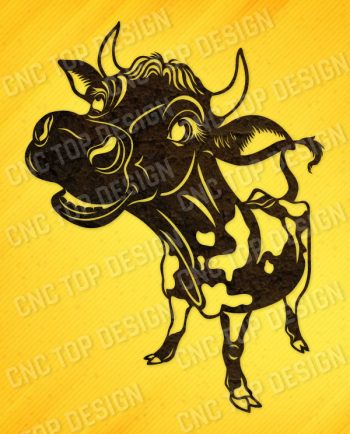 Symbol of 2021 bull design files - DXF SVG EPS AI CDR