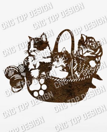 Cats vector design files - SVG DXF EPS AI CDR